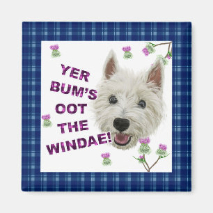 Wee Westies Worte der Weisheit Magnet