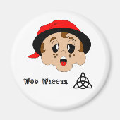 Wee Wiccan Magnet (Vorne)