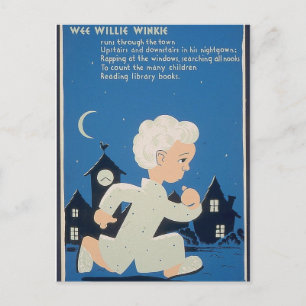 Wee Willie Winkie Postkarte