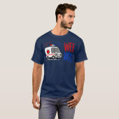 WEE WOO AMR. EMT AMR. Paramedic Tee SHIRT für Männ (Vorne ganz)