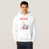 Wee Woo Boo Boo Bus Ambulance Funny EMS EMT Hoodie (Vorne ganz)