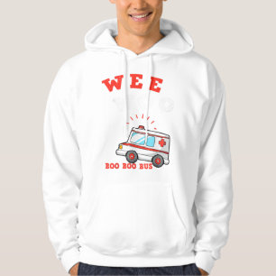 Wee Woo Boo Boo Bus Ambulanz Funny EMS EMT Hoodie