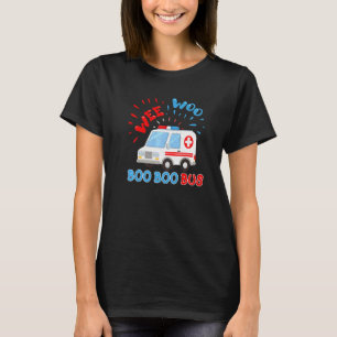 Wee Woo Boo Bus Ambulance Ems Emt Paramedic T-Shirt