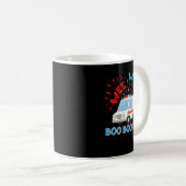 Wee Woo Boo Bus Ambulance Funny EMS EMT Parame Kaffeetasse (VorderseiteRechts)