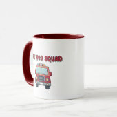 Wee Woo Squad Feuerwehrauto Tasse - Kinder Feuerwe (Vorderseite Links)