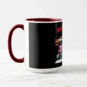 WEE-WOO Weihnachtsdesign mit Santa Tasse (Links)