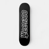 WEEABOO SKATEBOARD (Vorderseite)
