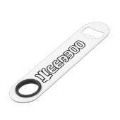 WEEABOO SPEED FLASCHENÖFFNER (Rückseite Schrägansicht)