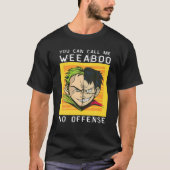 Weeb Trash Split Anime ,Funny Anime Meme Weeaboo T T-Shirt (Vorderseite)