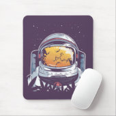 Weed Astronaut Mousepad (Mit Mouse)
