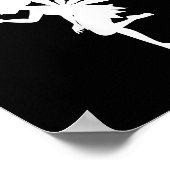 Weed Fairy Fantasy Leaf Stoner Pot Smoker Poster (Ecke)