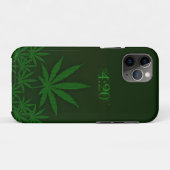 Weed Leaf Case-Mate iPhone Hülle (Rückseite (Horizontal))