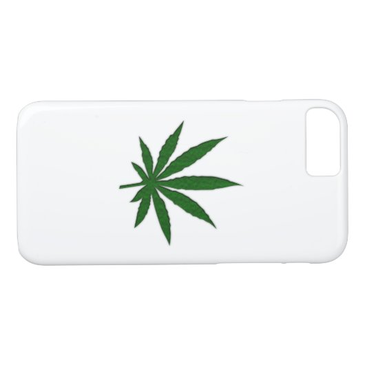 Weed Leaf Case-Mate iPhone Hülle (Rückseite (Horizontal))