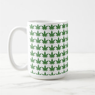 Weed Leaf Christmas Personalisiert Kaffeetasse