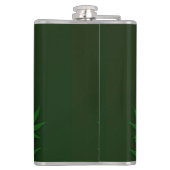 Weed Leaf Flachmann (Rückseite)