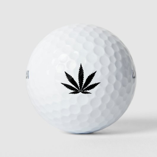 Weed Leaf Golfball (Vorderseite)