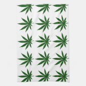 Weed Leaf Handtuch (Vertikal)