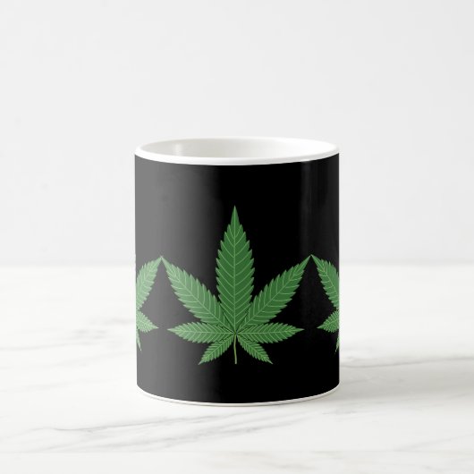 Weed Leaf Kaffeetasse (Mittel)