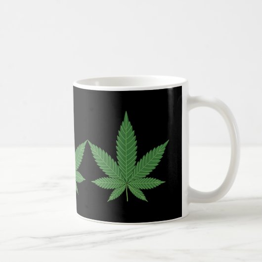 Weed Leaf Kaffeetasse (Rechts)