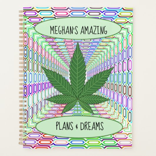 Weed Leaf Munchies Personalisiert Planer (Vorderseite)