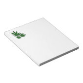 Weed Leaf Notizblock (angewinkelt)