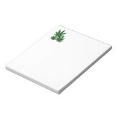 Weed Leaf Notizblock (Rotiert)