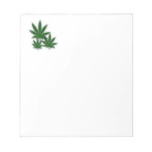Weed Leaf Notizblock (Vorderseite)