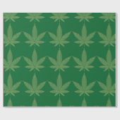 Weed Leaf Personalisiert Geschenkpapier (Flach)