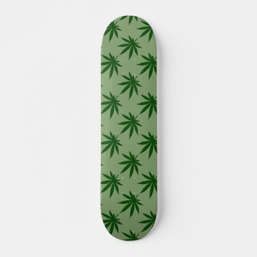 Weed Leaf Skateboard (Vorne)