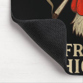 Weed Meme Funny Fried Chicken Smoking  Mousepad (Ecke)