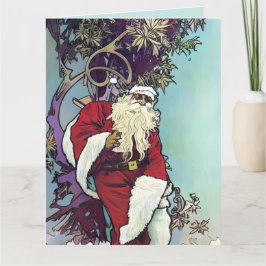 Weed Santa Karte