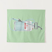 weed spray garden maintenance wandteppich (Vorderseite (Horizontal))