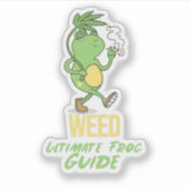 Weed Ultimate Frog Guide Aufkleber (Vorderseite)