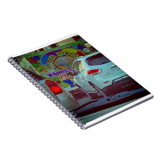 Weed World Notizblock (Rechte Seite)