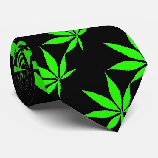 weedcore pakalolo Krawatte (Gerollt)