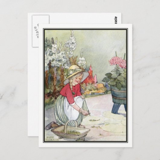 Weeding Paths von Anne Anderson Postkarte (Vorne/Hinten)