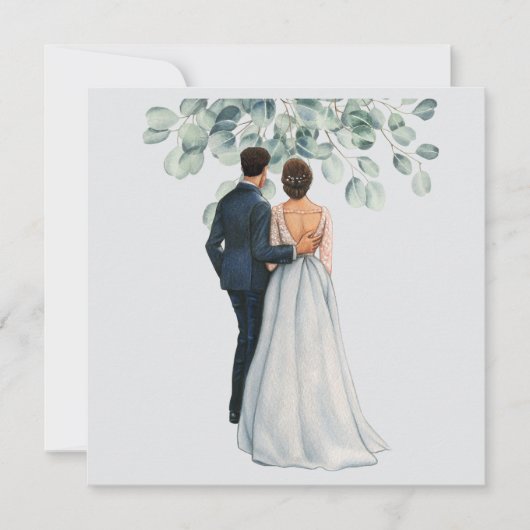 Weedingvibes Einladung (Vorderseite)