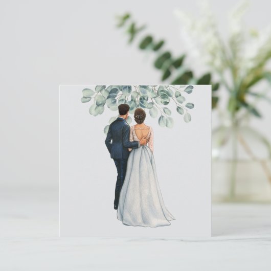 Weedingvibes Save The Date (Stehend Vorderseite)