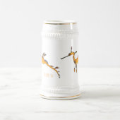 Weedy seadragon Cartoon Illustration Bierglas (Mittel)