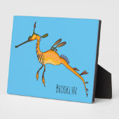 Weedy seadragon Cartoon Illustration Fotoplatte (Seite)