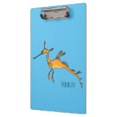 Weedy seadragon Cartoon Illustration Klemmbrett (Links)