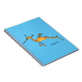 Weedy seadragon Cartoon Illustration Notizblock (Rechte Seite)