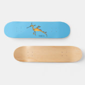 Weedy seadragon Cartoon Illustration Skateboard (Horizontal)