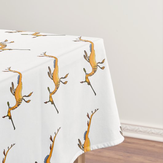 Weedy seadragon Cartoon Illustration Tischdecke (Beispiel)