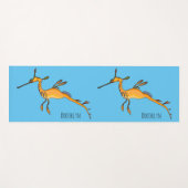 Weedy seadragon Cartoon Illustration Yogamatte (Vorderseite (Horizontal))
