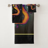 Weedy Seadragon mit Orchids Badhandtuch Set (Insitu)