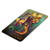 Weedy Seadragon mit Orchids Magnet (Linke Seite)