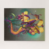 Weedy Seadragon mit Orchids Puzzle (Horizontal)