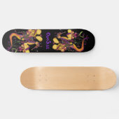 Weedy Seadragon mit Orchids Skateboard (Horizontal)