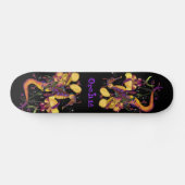Weedy Seadragon mit Orchids Skateboard (Horizontal)